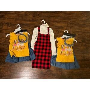 Toddler Girl Clothing Lot Skirt Dress Outfit Size 5/6 New